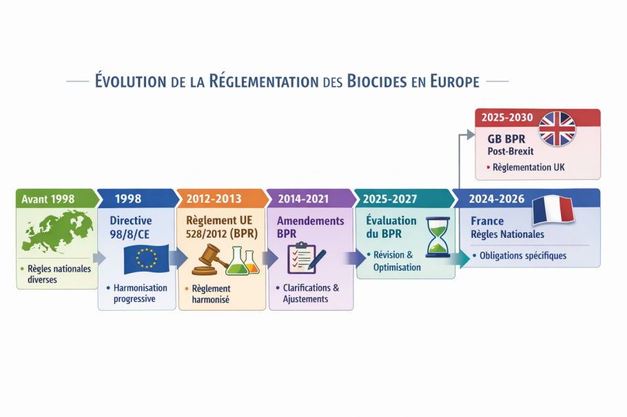 Evolutions r&eacute;glementaires BIOCIDES Au 1er Janvier 2026